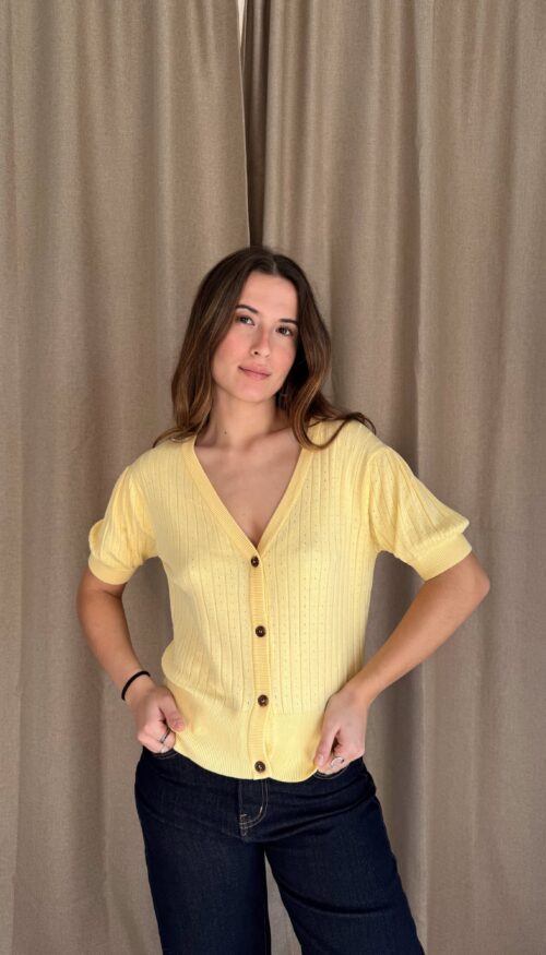 Cárdigan Geisha Rib