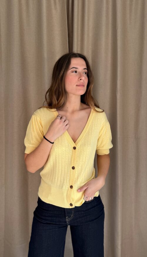 Cárdigan Geisha Rib