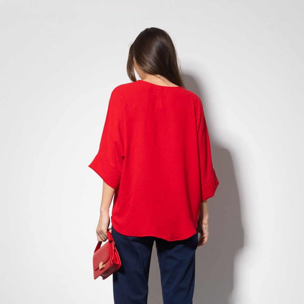 Blusa Karina Roja - Imagen 3