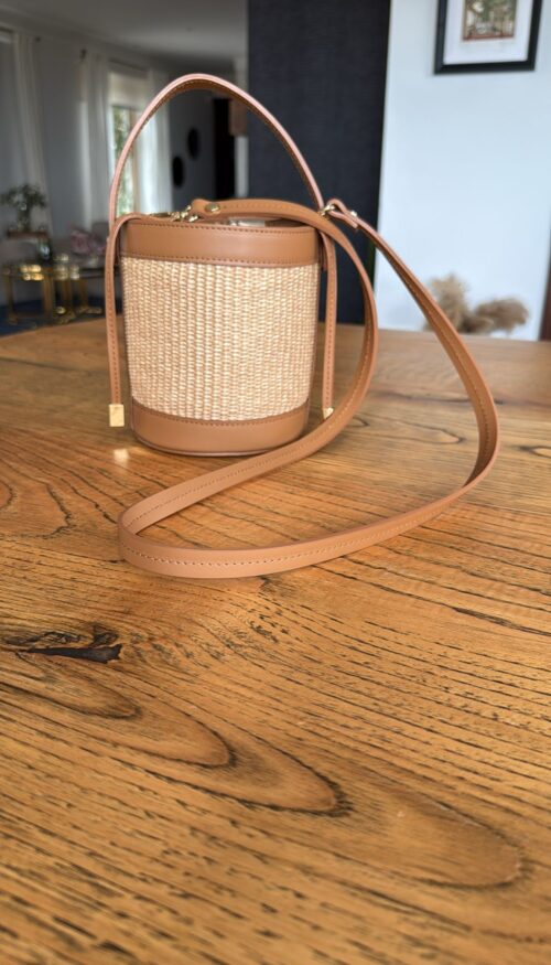 Bolso Rafia Camel