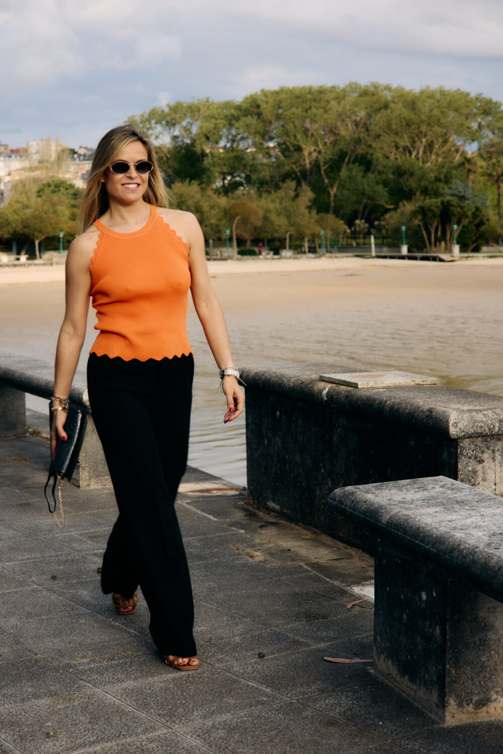 Top Nora Naranja - Imagen 2