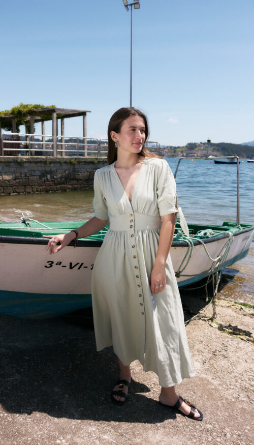 Vestido Claudia Verde