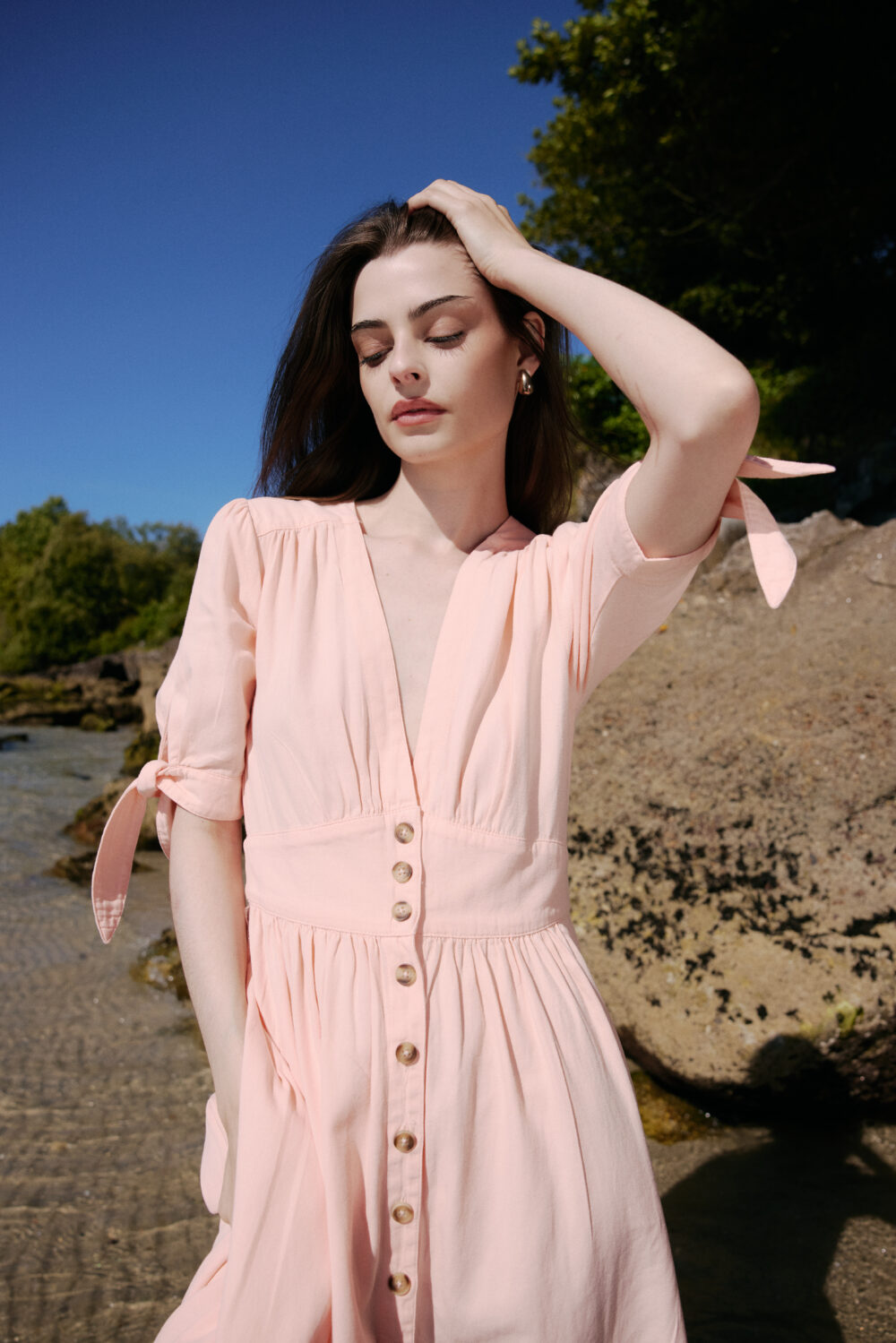 Vestido Claudia Salmón - Imagen 6