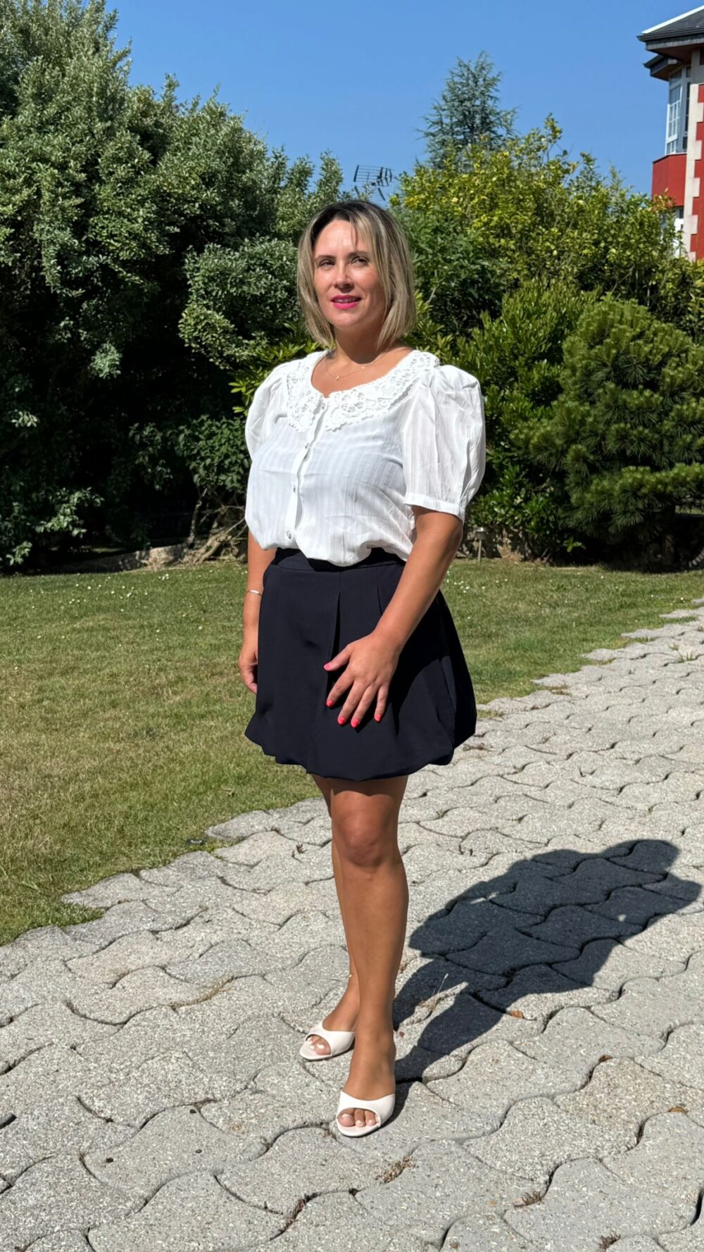 Falda Tris Azul