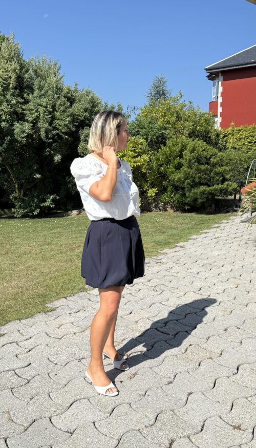 Falda Tris Azul