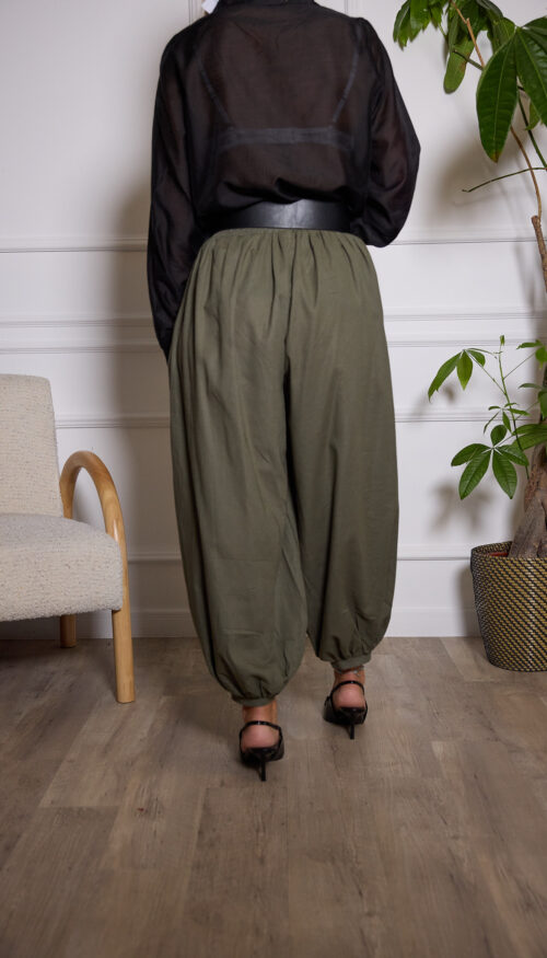 Pantalón Bombacho Verde