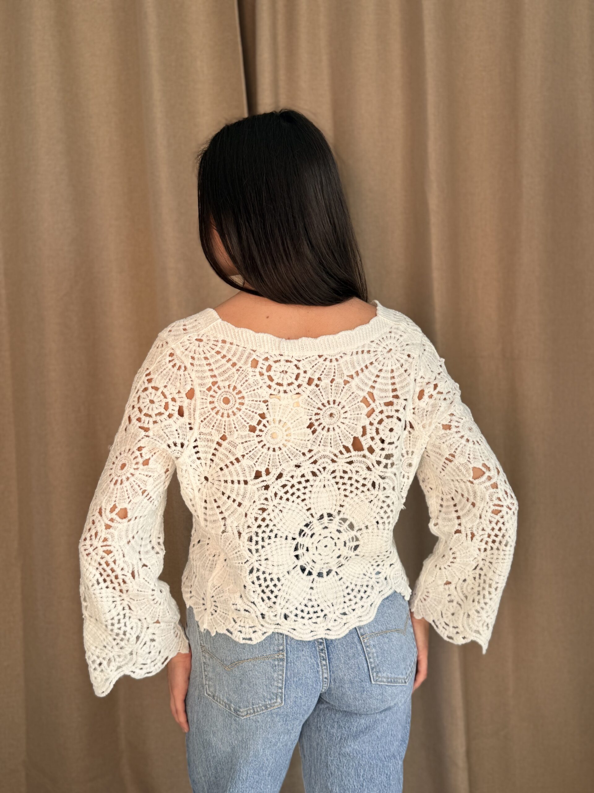 Cárdigan Crochet - Imagen 4
