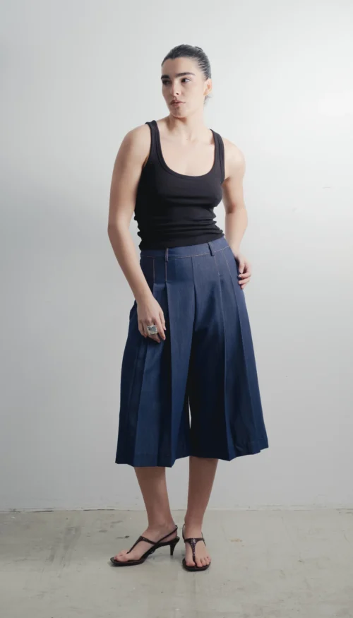 Bermuda Larga Pinzas