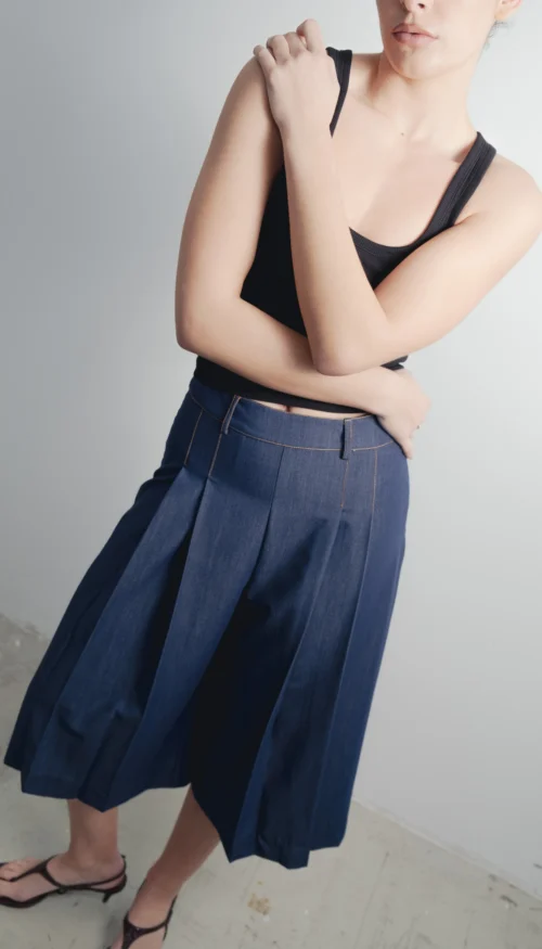 Bermuda Larga Pinzas