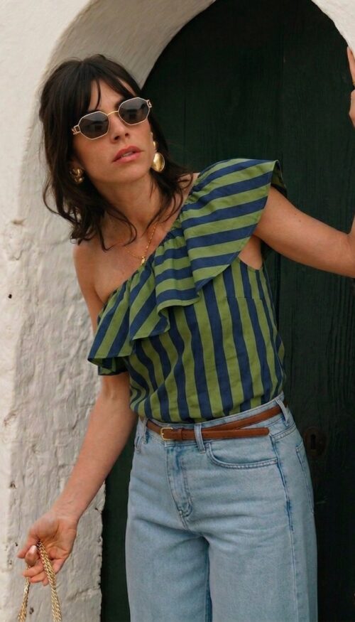 Top Asimétrico Volante