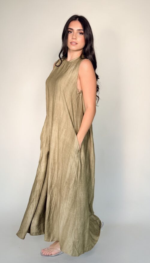 Vestido Maxi Bolsillos