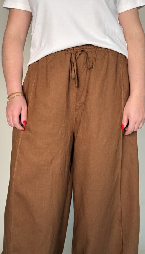 Pantalón Ancho Marrón