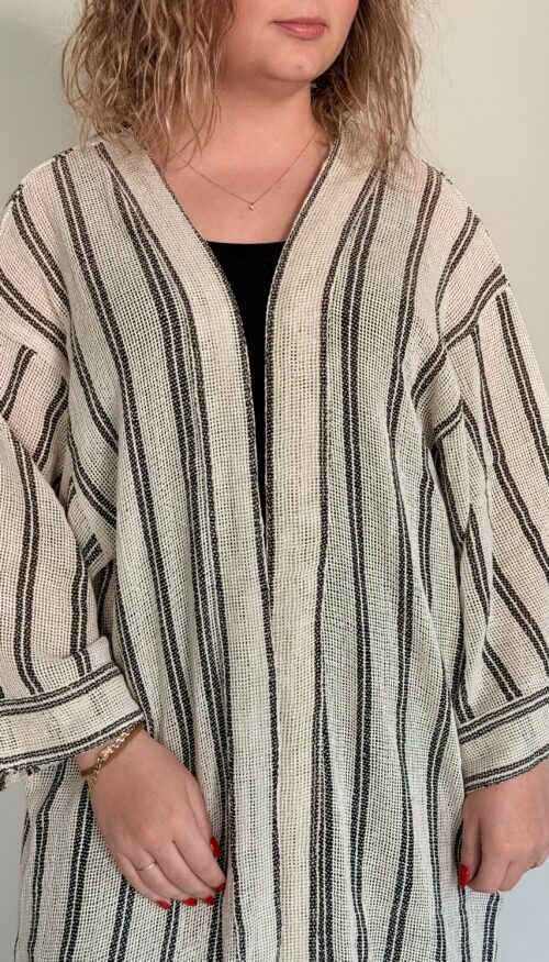 Chaqueta Larga Kimono