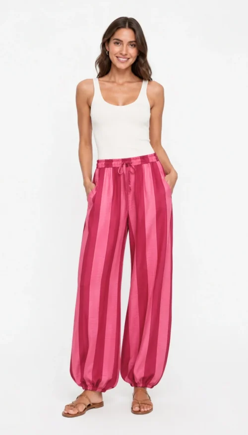 Pantalón Bombacho Rosa