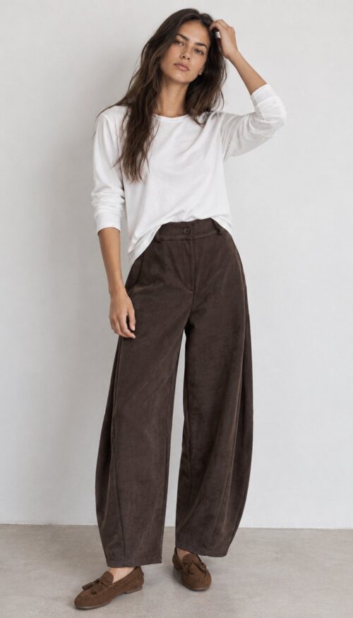 Pantalón armonías pana suave