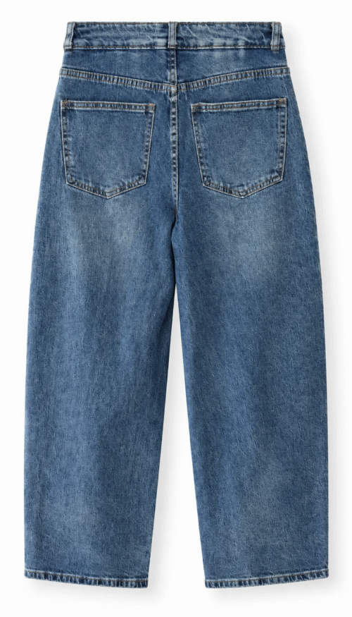 Jeans Barrel Azul Faja