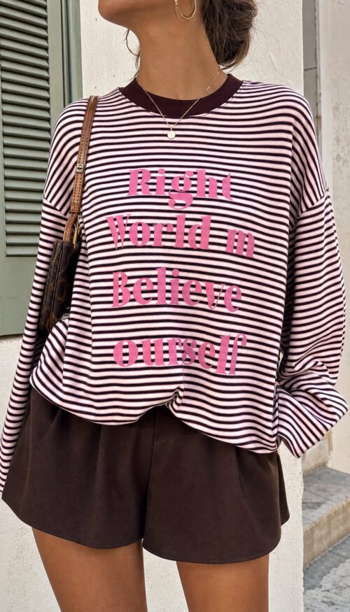 Camiseta Rayas Belive