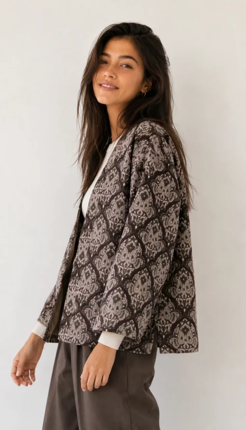 Chaqueta Teen Textura